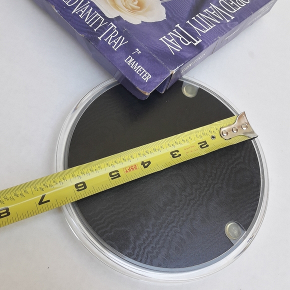 Mirrored Vanity Tray with Original Box Vintage - Picture 7 of 14